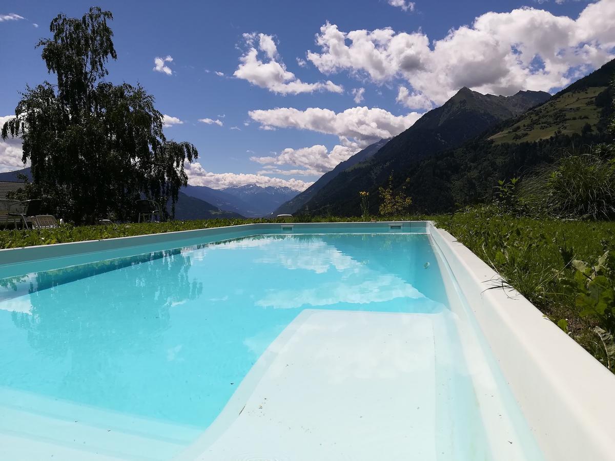 Pension Apartments Klotznerhof Schenna Eksteriør billede